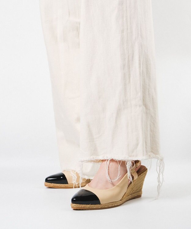 gaimo 【GAIMO/ガイモ】バックストラップウエッジパンプ/VELIA