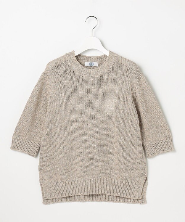 J.PRESS LADIES STARFALL ラメ ニット シャンパン系