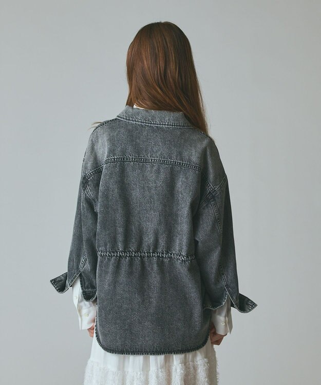 GRACE CONTINENTAL デニムシャツジャケット ブラック