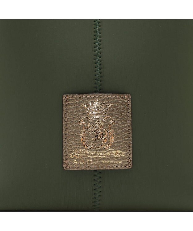 A.D.M.J. 【A4収納可】【魔法のように軽い】マジックライト/キューブトート34cm KHAKI,L