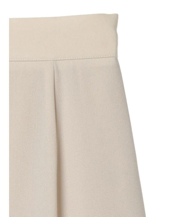 earth music&ecology バイカラーラッフルヘムスカート Beige