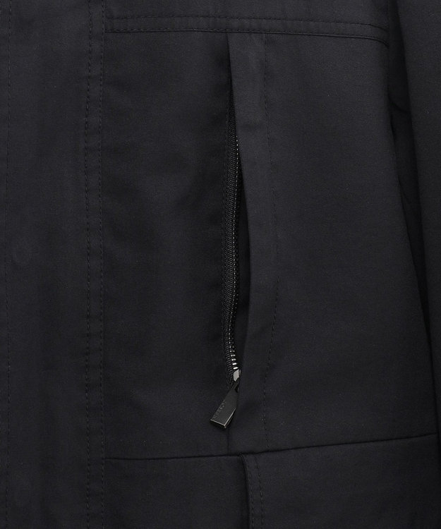 JOSEPH HOMME ドライツイルストレッチ　フードコート ブラック系