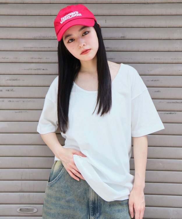 WEGO 【ユニセックス着用ITEM/MLサイズ展開】UネックT（SS） ホワイト