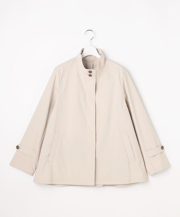 J.PRESS LADIES 【WEB限定カラーあり】Artirosa スタンドカラー コート グレージュ系