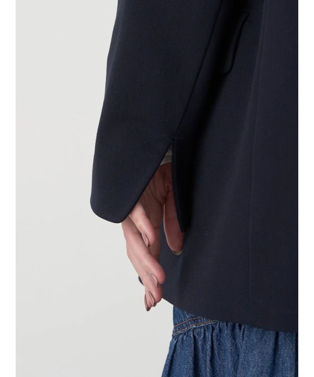 earth music&ecology ダブルテーラードジャケット Navy