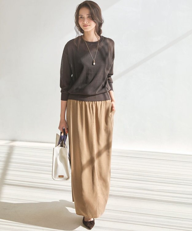 23区 【VERY掲載】マンテルパールトップ 2WAY ネックレス ゴールド系