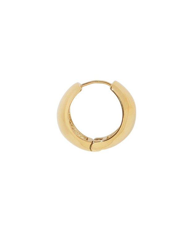 AMERICAN HOLIC 【ステンレス】ワンタッチラウンドメタルピアス Gold