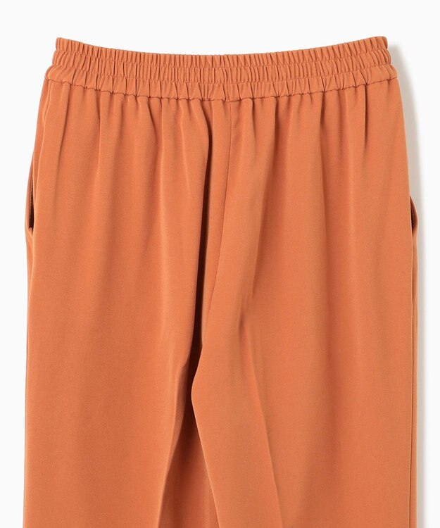 ANY 【ストレッチ/ウエストゴム】イージーケア美脚 パンツ オレンジ