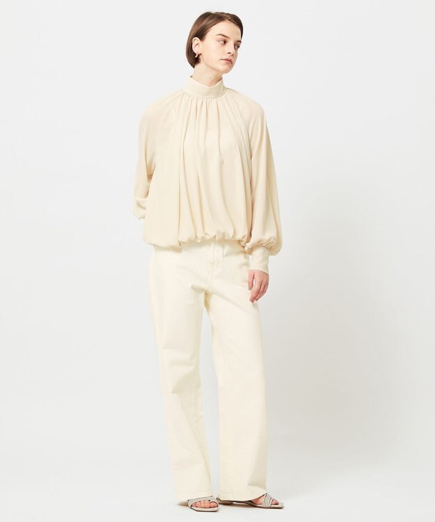 BEIGE， 【洗える】VICTOR / ストレートデニム Absinthe