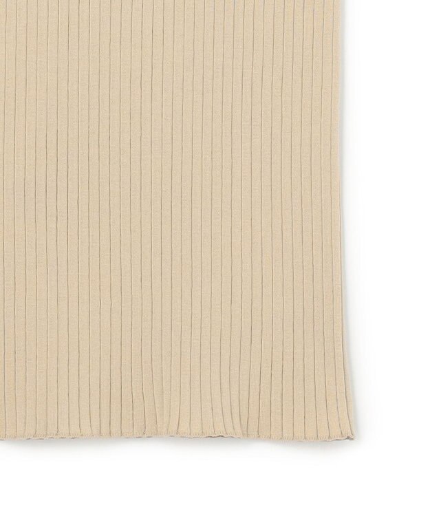 23区 【SLOW/一部店舗限定】ホールガーメント リブニット スカート ベージュ系