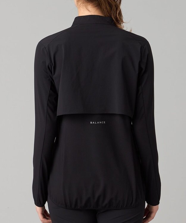 Chacott ランナーズパンツフルジップジャケット ブラック