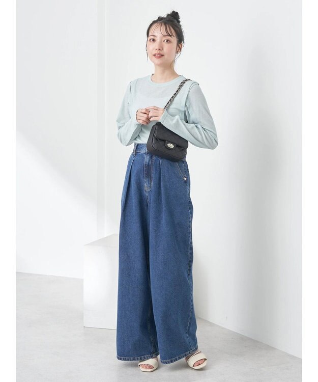 earth music&ecology シアーテレコプルオーバー Mint