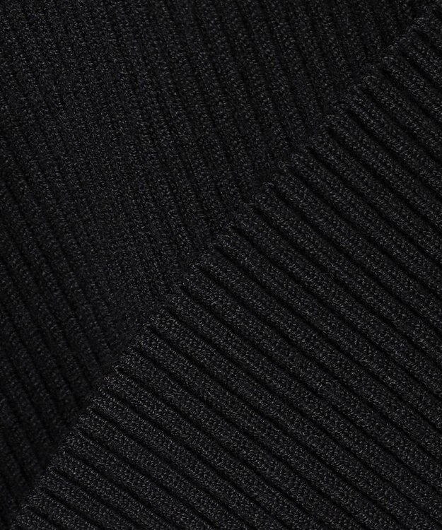 Feroux パフスリーブ ニット プルオーバー ブラック系