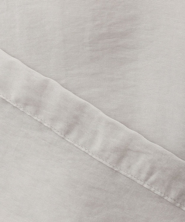 ICB リヨセルナイロンワッシャー ノーカラーブルゾン トープ系