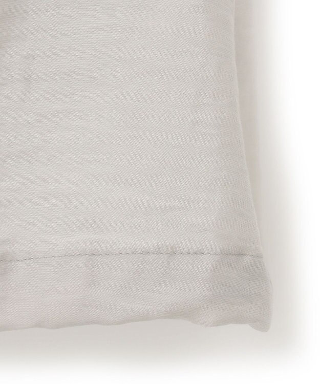 ICB リヨセルナイロンワッシャー ノーカラーブルゾン トープ系