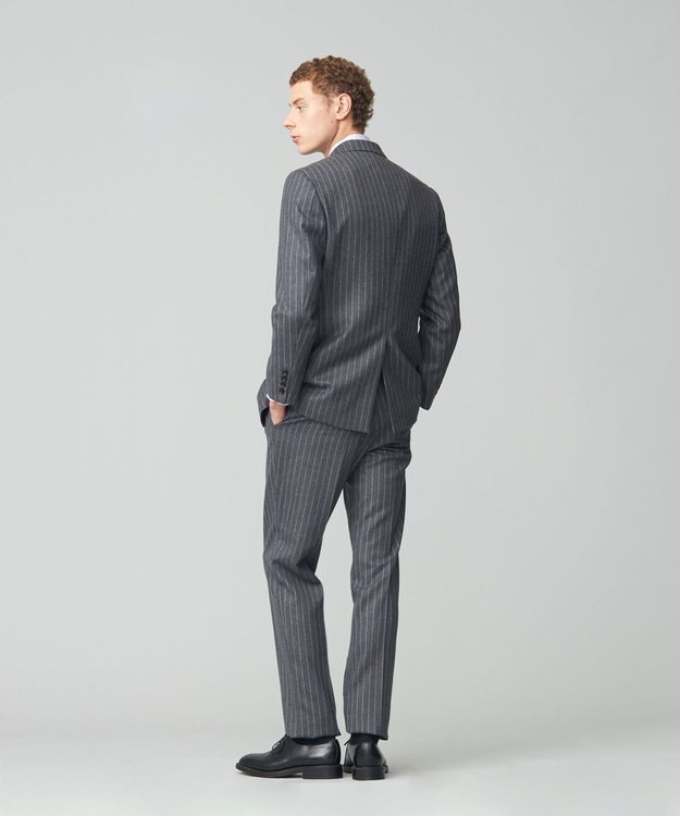 J.PRESS MEN 【WILLIAM HALSTED】ヘリテージフランネル スーツ ライトグレー系2