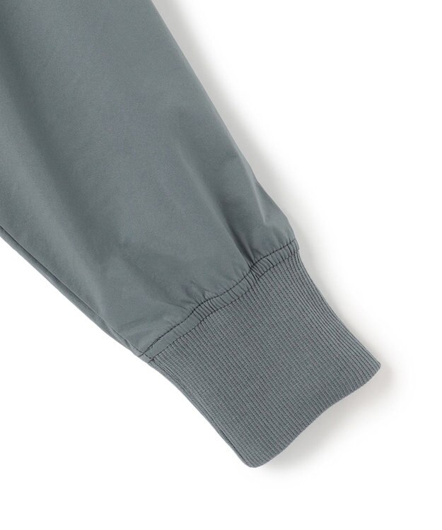 J.PRESS MEN お出かけシーンにも最適【J.PRESS PREMIUM JERSEY】ジャガードリンクス コンビパーカー グレー系