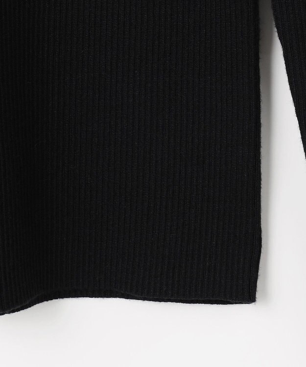 Feroux パフスリーブ ニット プルオーバー ブラック系