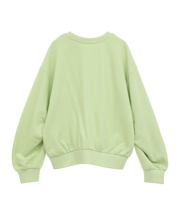 AMERICAN HOLIC タックスリーブスウェット Lime Green