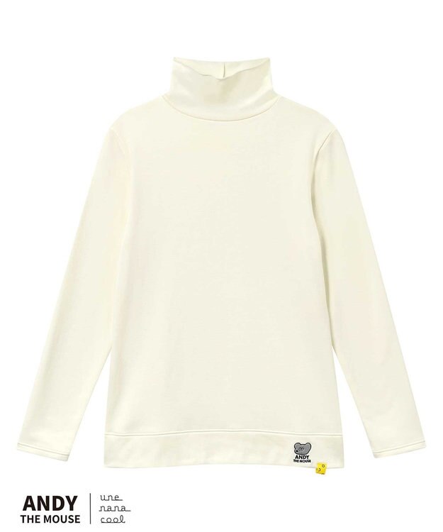 une nana cool MADE WITH ねずみのANDY 綿混裏起毛シャツ IV