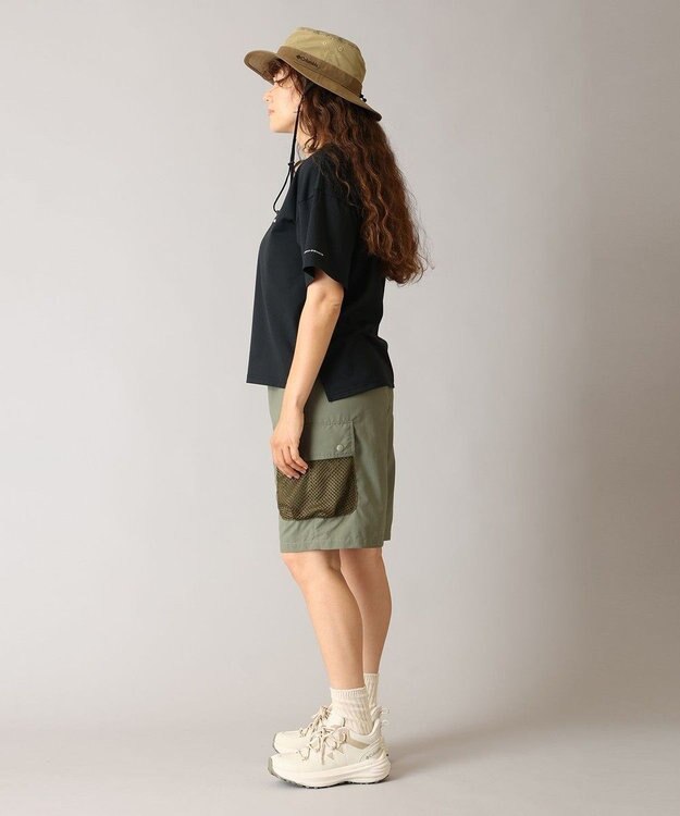 Columbia Columbia/ ウィメンズトゥリースワローオムニフリーズゼロショーツ /コロンビア Stone Green