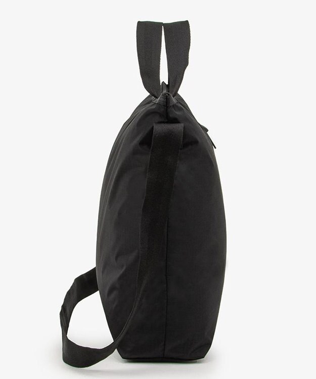 LeSportsac DELUXE ZIPTOP TOTE/リサイクルドブラックJP リサイクルドブラックJP