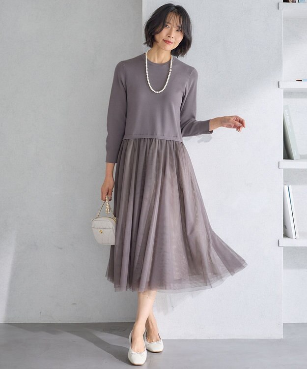 23区 【好評につき追加/VERY3月号掲載】3WAY パール ネックレス ゴールド系