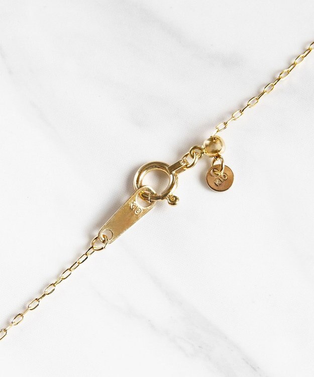 TOCCA 【WEB限定】NOBLE PEARL NECKLACE K10淡水パール ダイヤモンド ネックレス ゴールド系