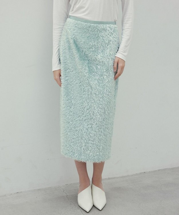 BEIGE， KOCHIA / ファージャカードIラインスカート Sage