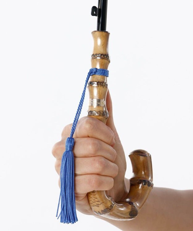 AURORA 【MACKINTOSH LONDON（マッキントッシュ ロンドン）】無地雨傘（長傘） ブルー