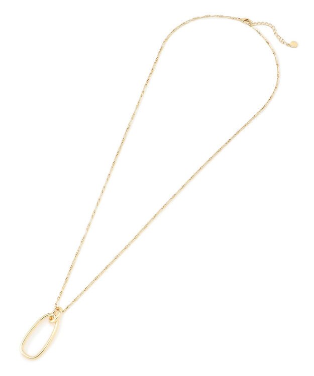 23区 オーバルトップ ネックレス ゴールド系