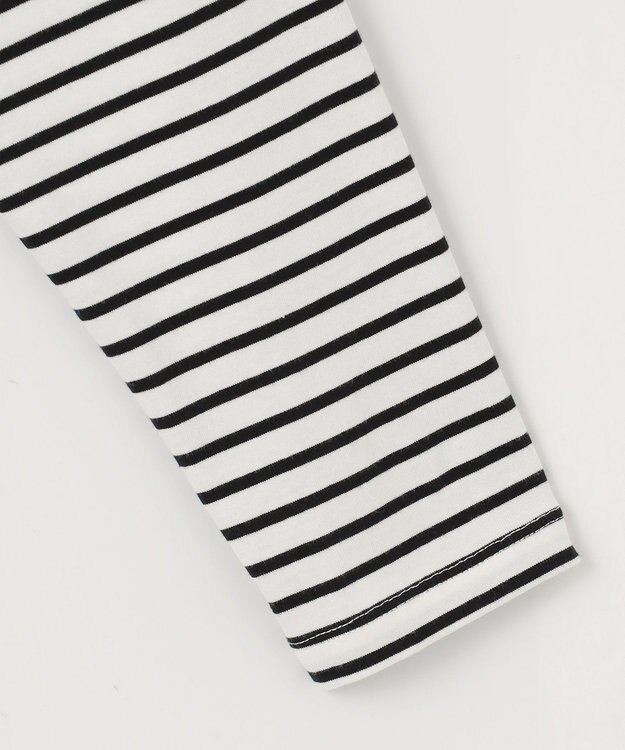 ANY テールロングTシャツ ボーダー