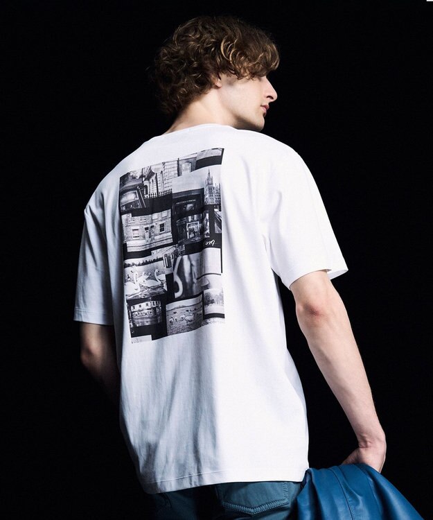 JOSEPH HOMME 【LEON 掲載】＜WEB限定カラーあり＞フォトグラフィックロンドン / アートプリント半袖Tシャツ ホワイト系4
