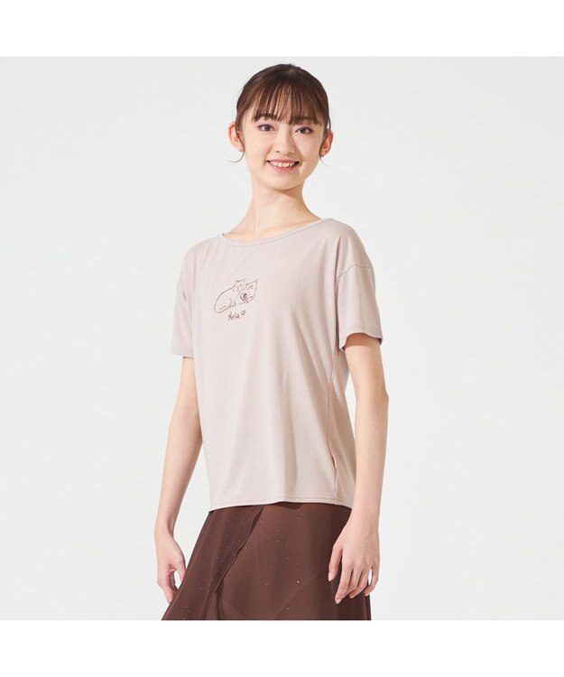 Chacott ◎【Nela ライン】Tシャツ ベージュ