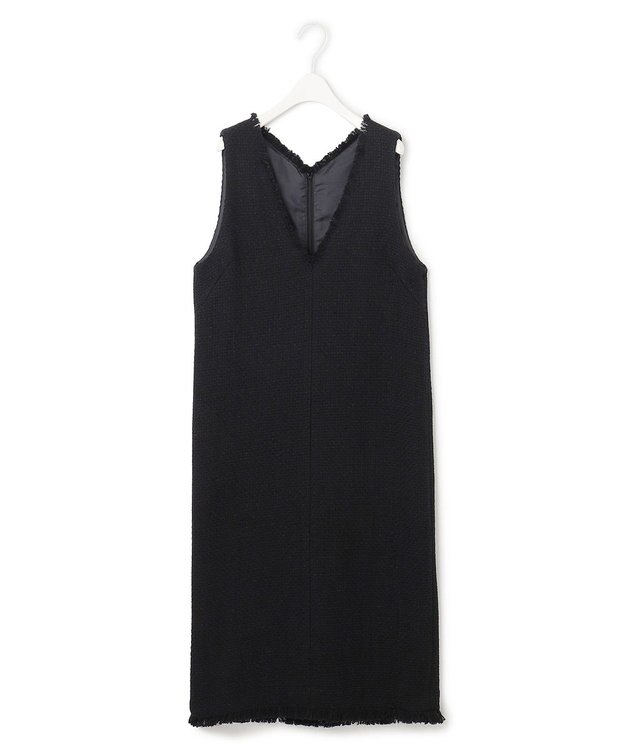 ICB L ロービングツイード ワンピース ブラック系