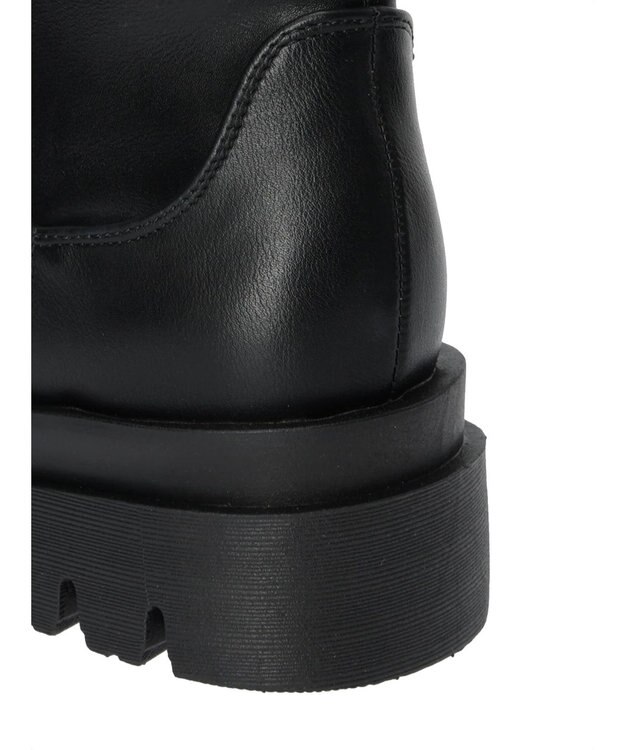 Green Parks ・ＬＥＮＡ　ストレッチ厚底ショートブーツ Black