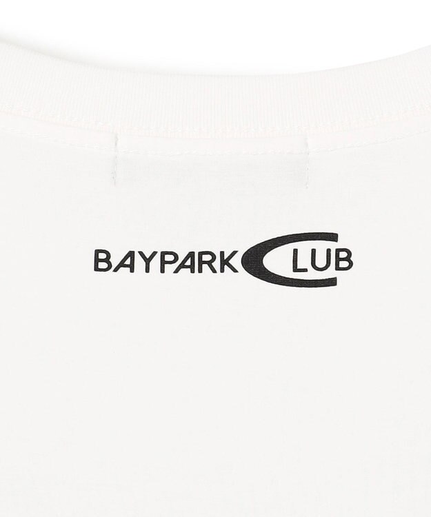 UNFILO MENS スマートストレッチ PHOTO TEE オフホワイト×イエロー