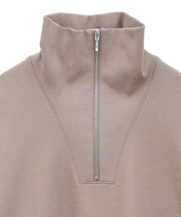 AMERICAN HOLIC ハーフＺＩＰスウェット1 Mocha