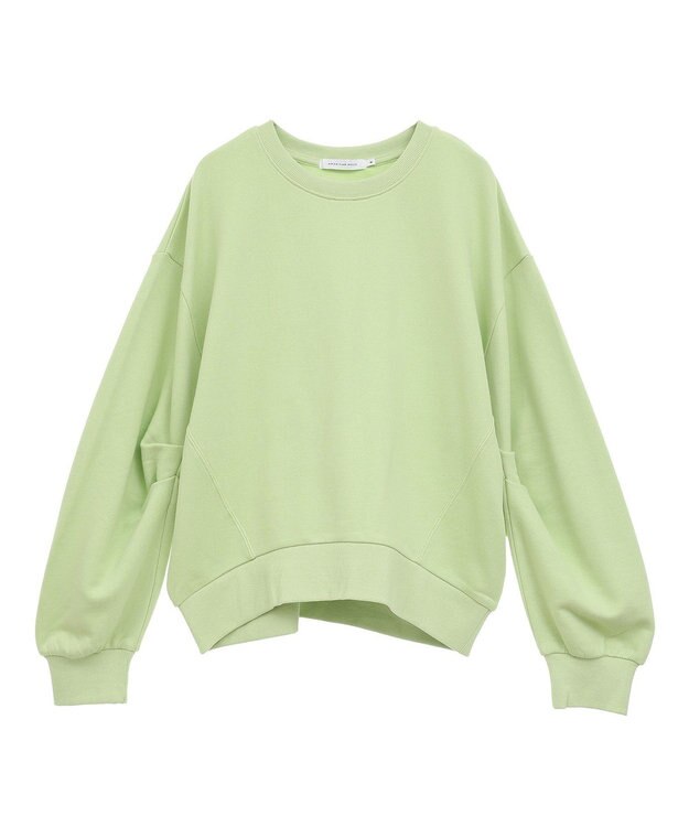 AMERICAN HOLIC タックスリーブスウェット Lime Green