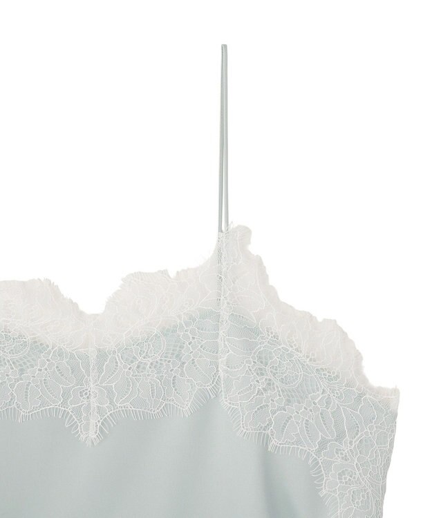 AMERICAN HOLIC レースサテンキャミワンピース Mint