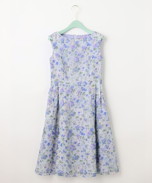 TOCCA 【消臭＆洗える】COMING UP ROSES ドレス ブルー系7