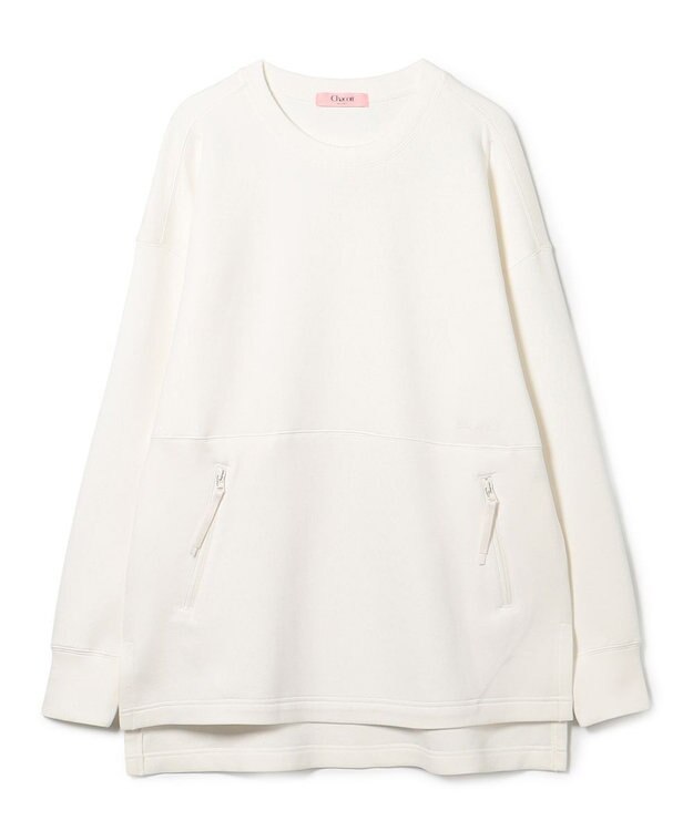 Chacott ダンボールプルオーバー オフホワイト