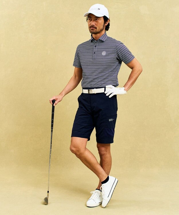 23区GOLF 【MEN】1本で長短両方使える！気温に合わせて履ける２ＷＡＹデタッチャブルパンツ ネイビー系