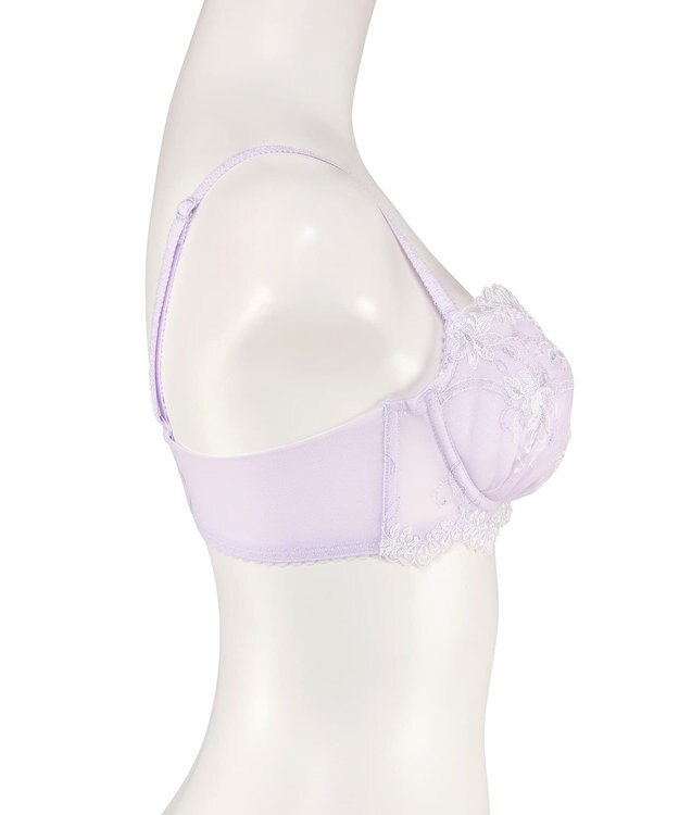 San-ai Resort（三愛水着楽園） エレガントコレクション【2503】単品ブラBCDカップ 【背中すっきり】 パープル