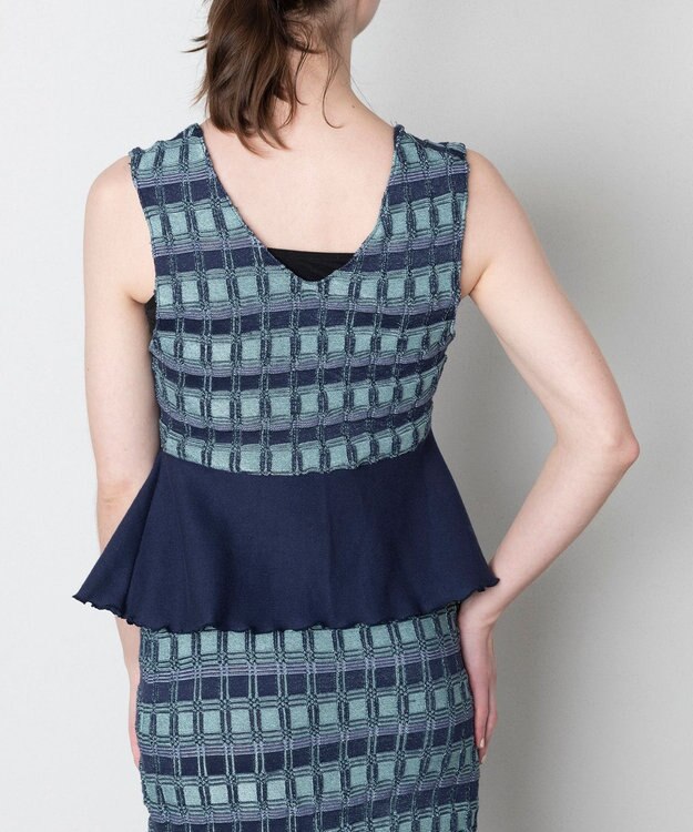 TRICOTE リンクスニットトップス【セットアップコーデ】 39NAVY