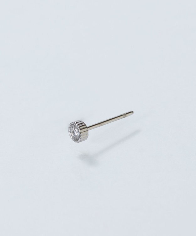 Phoebe 【金属アレルギー対応】プチシャイニングピアス(片耳)　シルバー/サージカルステンレス シルバー