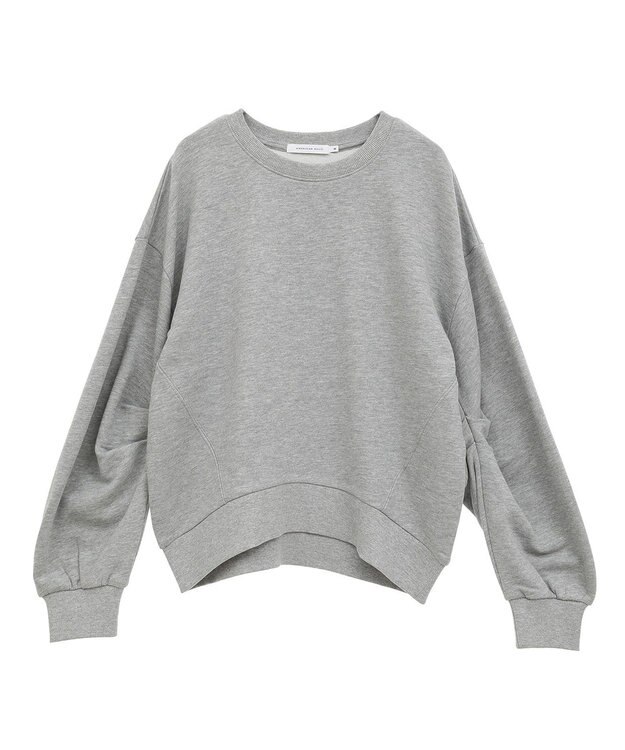 AMERICAN HOLIC タックスリーブスウェット Light Gray Mixture