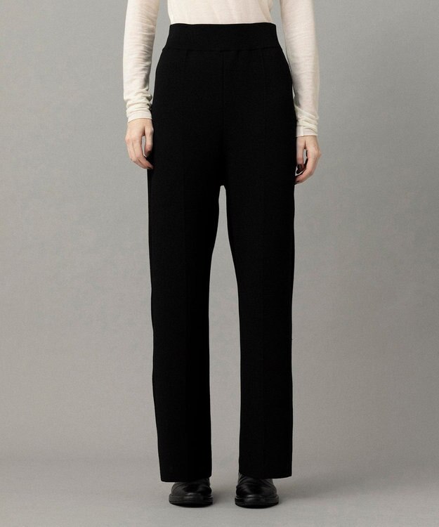 NAVE 【xNAVE】川上桃子コラボ ニットワイドパンツ ネイビー系