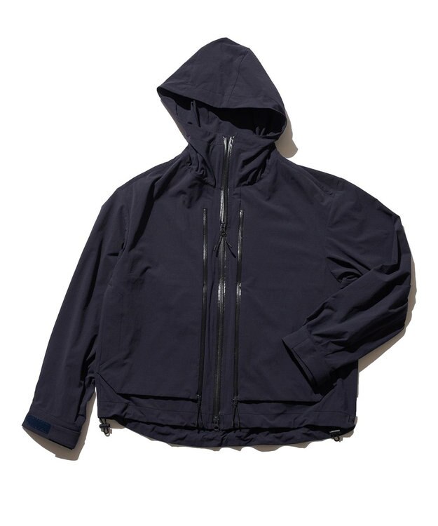 J.PRESS YORK STREET 【UNISEX】ナイロン 4WAY クロスブルゾン ネイビー系