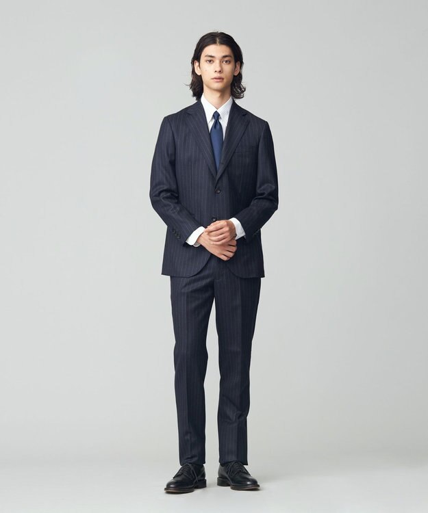 J.PRESS MEN 【WILLIAM HALSTED】ヘリテージフランネル スーツ ネイビー系2